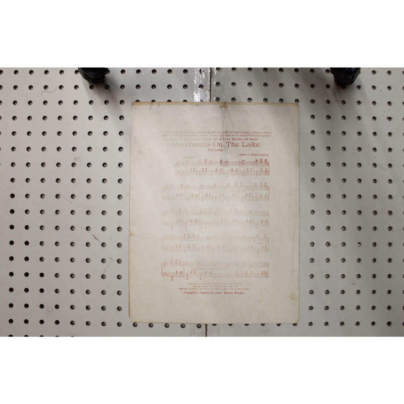 1908 - A trip to Niagara - Sheet Music