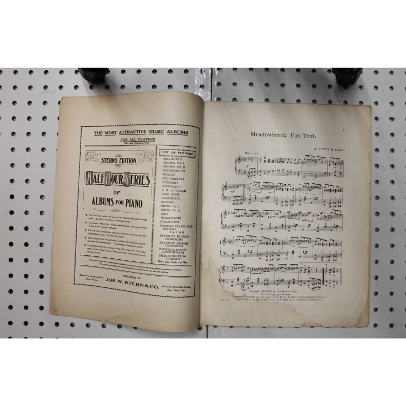 1914 - Meadowbrook fox trot - Sheet Music