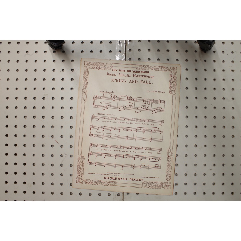 1912 - When that midnight choo-choo leaves for Alabam - Sheet Music