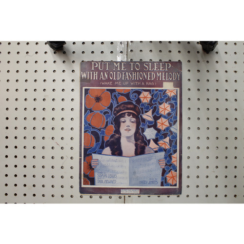 1915 - Put me to sleep with an old-fashioned melody - Sheet Music