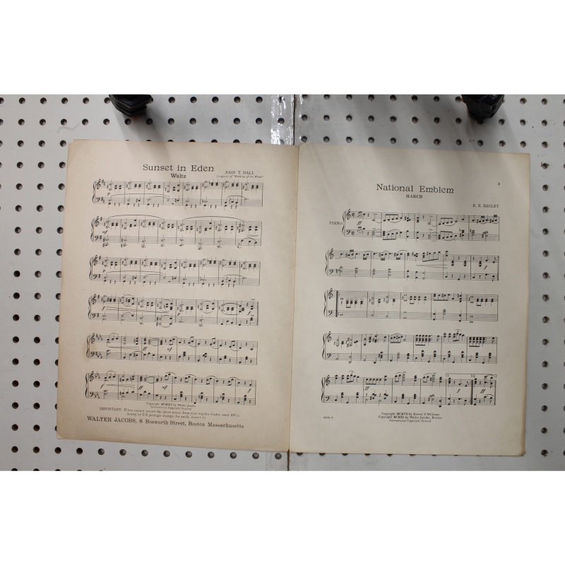 1915 - National emblem March - Sheet Music