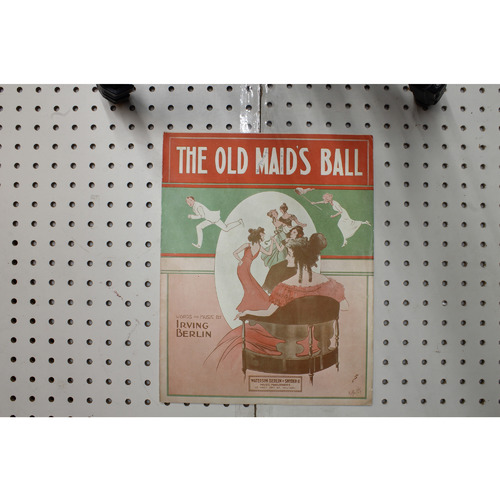 1913 - The old maids ball - Sheet Music