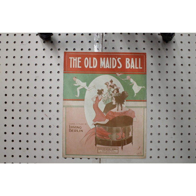 1913 - The old maids ball - Sheet Music