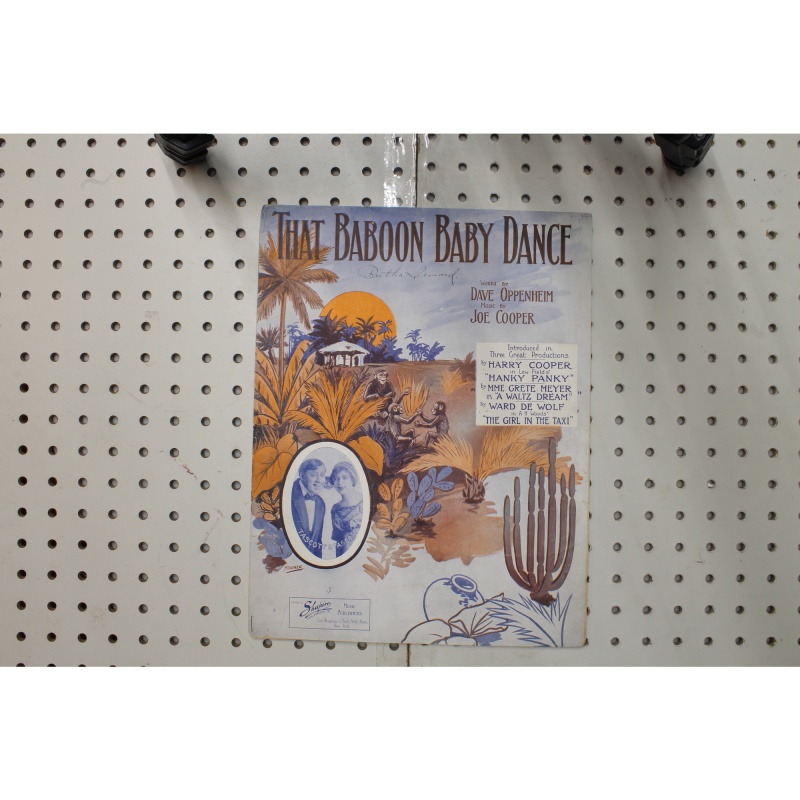 1911 - That Baboon baby dance - Sheet Music
