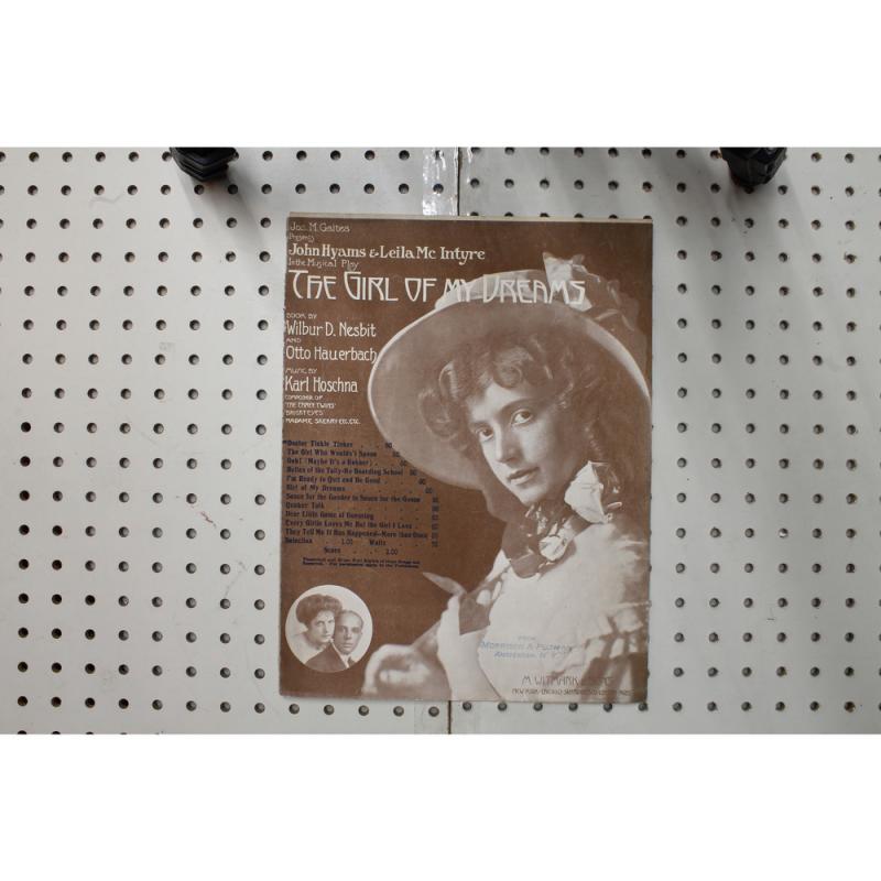 1904 - The girl of my dreams - Sheet Music