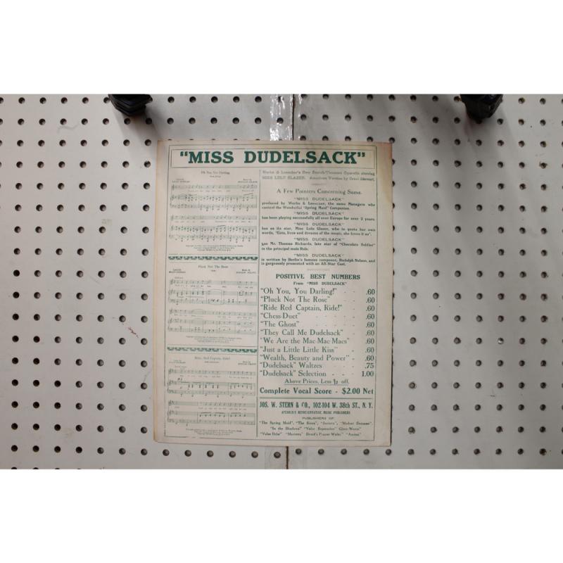1909 - The spring maid - Sheet Music