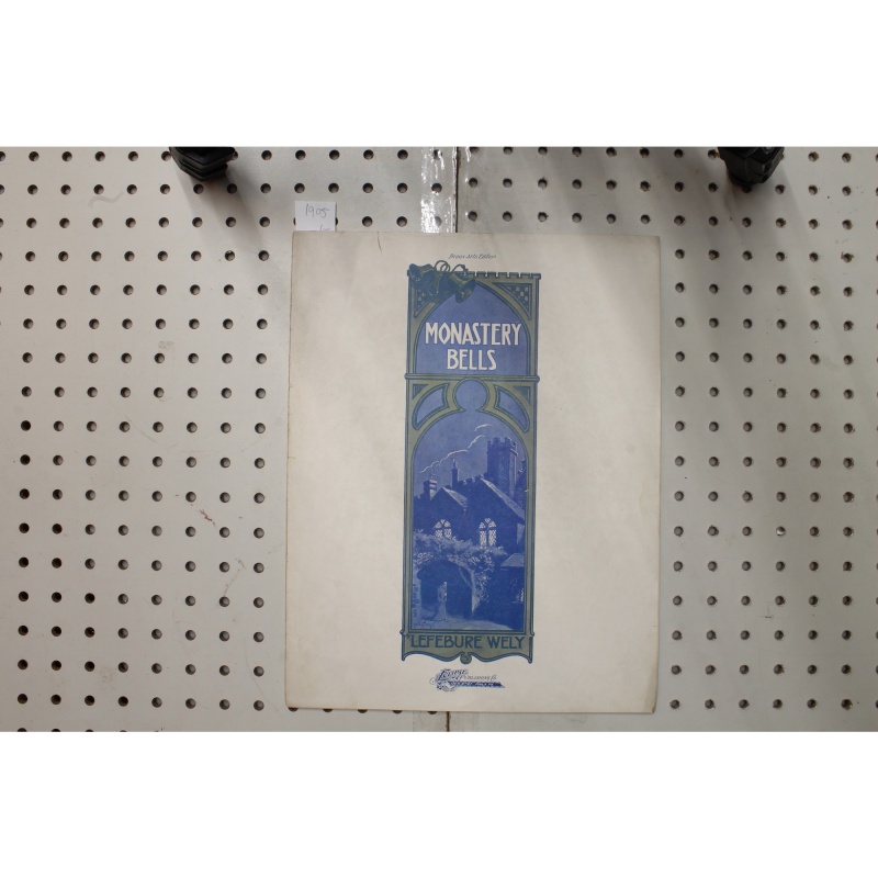 1905 - Monastery bells - Sheet Music