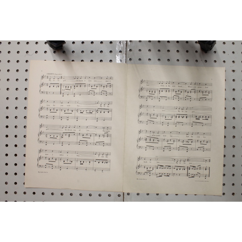 1915 - My little girl - Sheet Music