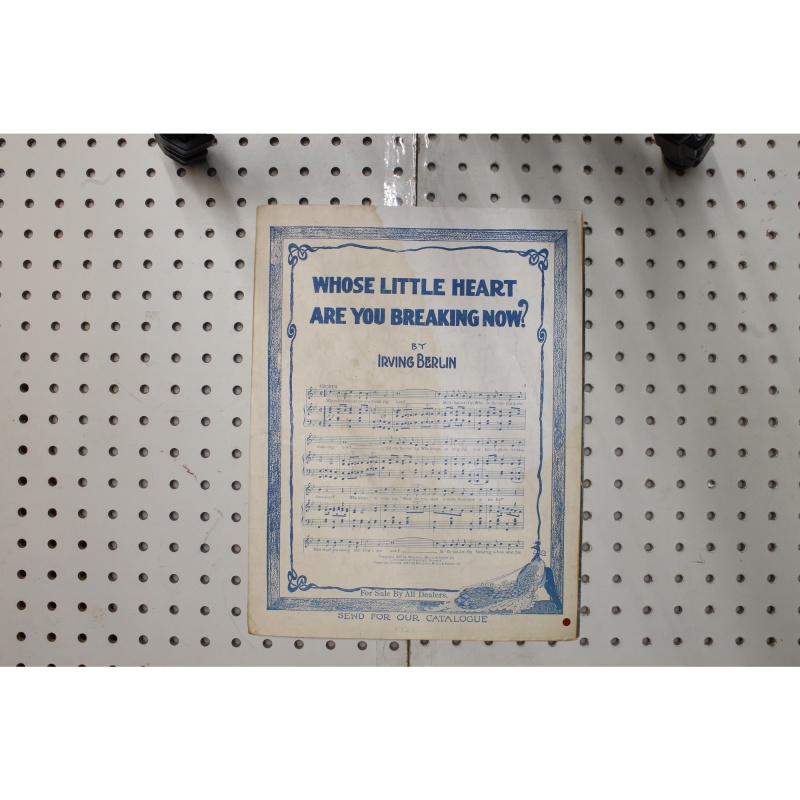 1917 - Huckleberry Finn - Sheet Music