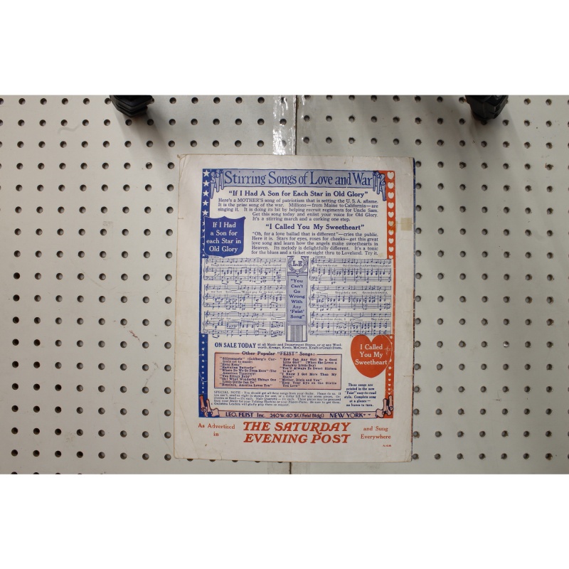 1917 - Goodbye Broadway hello France - Sheet Music