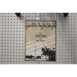 1917 - Joan of arc they are calling you - Sheet Music