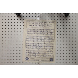 1917 - Somewhere in France is the Lily - Sheet Music