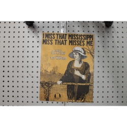 1918 - I miss that Mississippi miss that misses me - Sheet Music