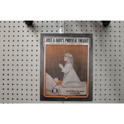 1918 - Just a babys prayer at twilight - Sheet Music