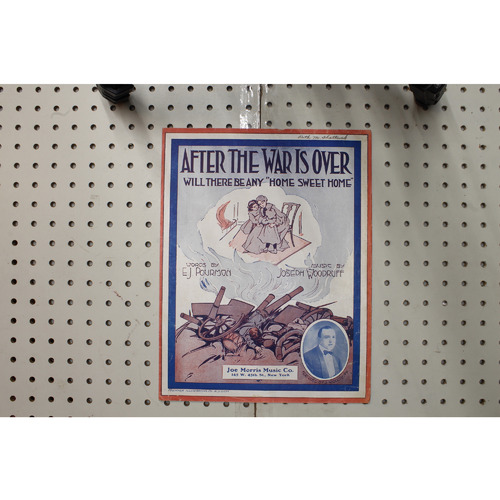 1917 - After the war is over - Sheet Music