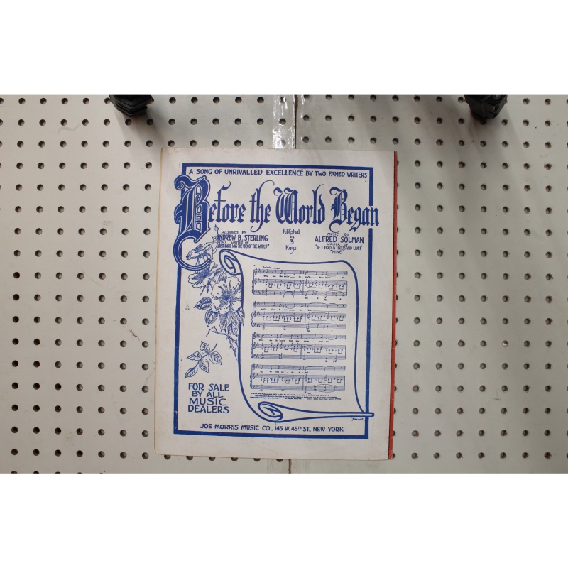 1917 - After the war is over - Sheet Music