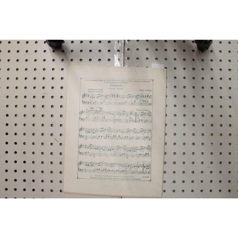 1909 - William Tell - Sheet Music