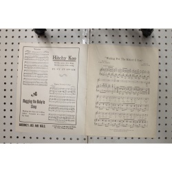 1912 - Waiting for the Robert E Lee - Sheet Music