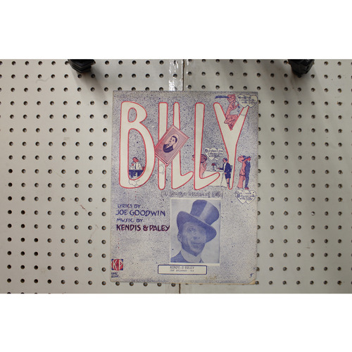 1911 - Billy - Sheet Music