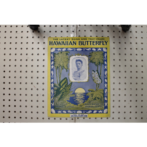 1917 - Hawaiian butterfly - Sheet Music