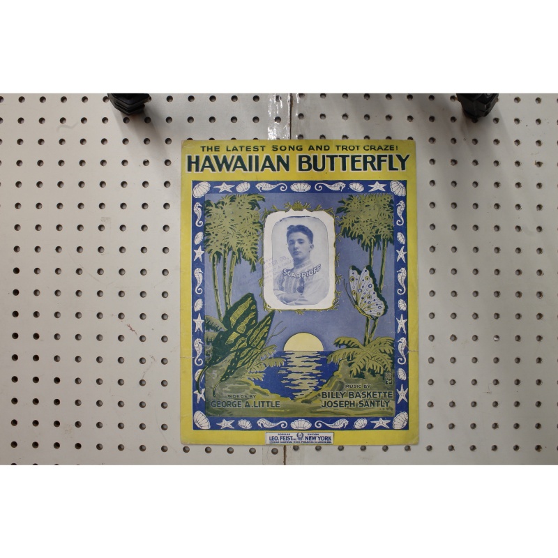 1917 - Hawaiian butterfly - Sheet Music