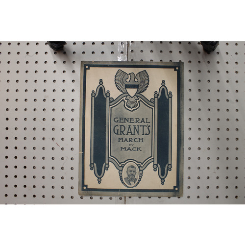1907 - General grants March - Sheet Music