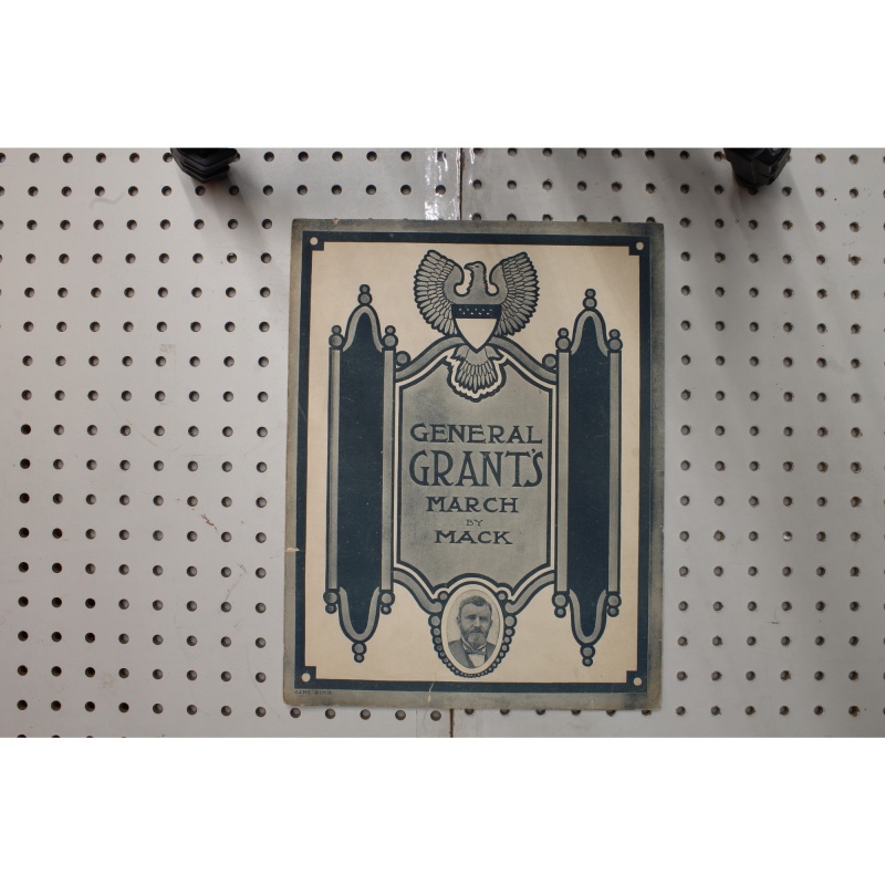 1907 - General grants March - Sheet Music