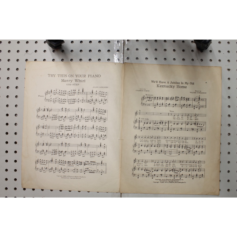 1915 - Will have a jubilee in my old Kentucky home - Sheet Music