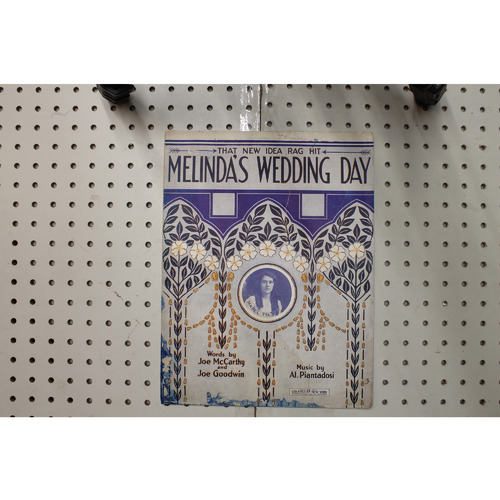 1913 - Melindas wedding day - Sheet Music