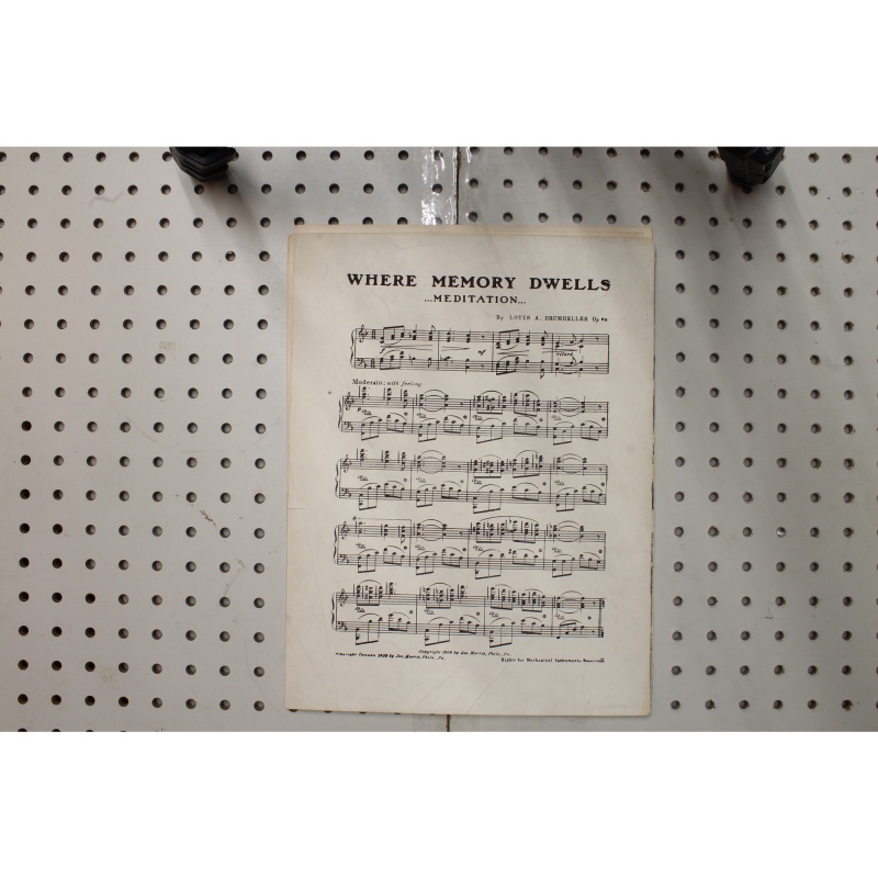 1909 - General Smiths March - Sheet Music