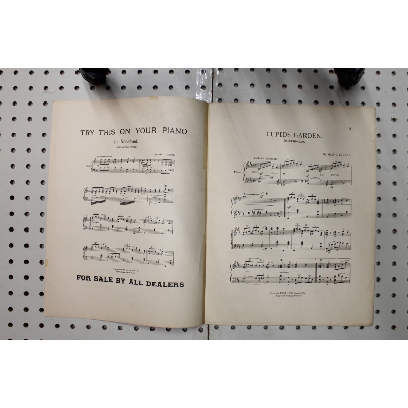 1901 - Cupids garden - Sheet Music