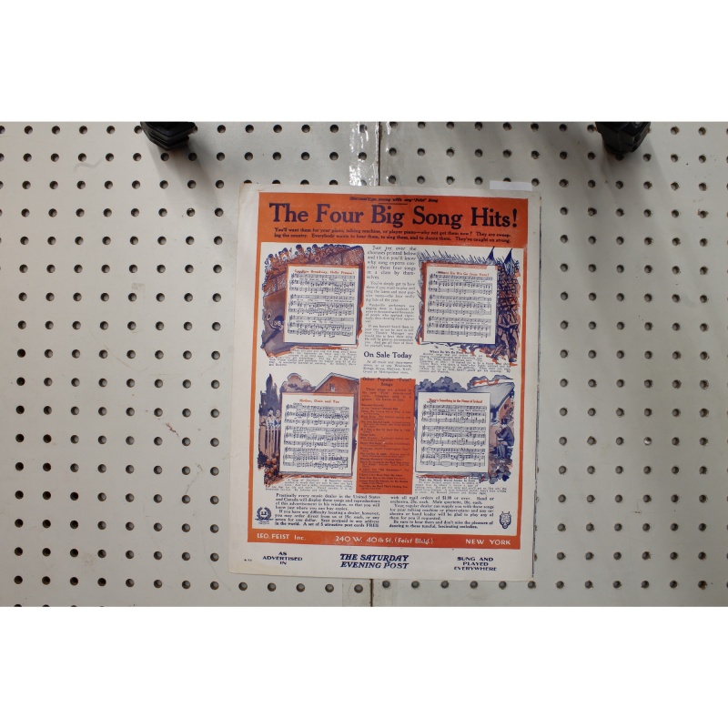 1917 - Where do we go from here - Sheet Music