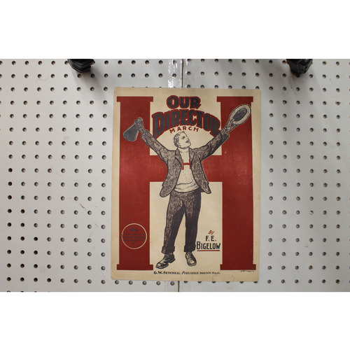 1901 - Our director - Sheet Music