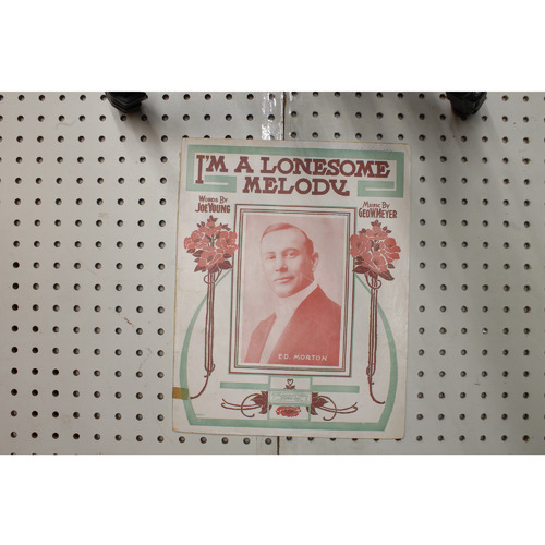 1915 - Im a  lonesome melody - Sheet Music
