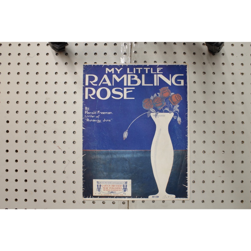 1916 - My little rambling Rose - Sheet Music