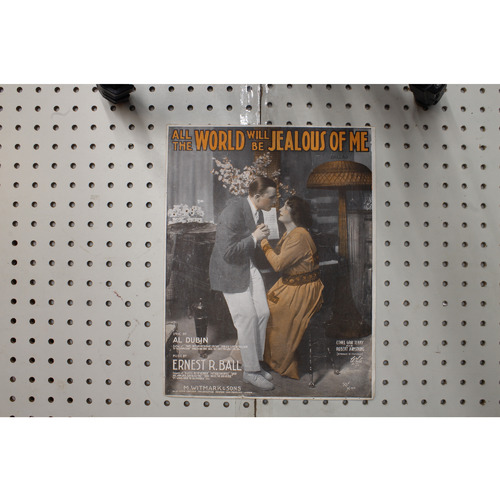 1917 - All the world will be jealous of me - Sheet Music