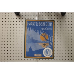 1912 - I want to be in Dixie - Sheet Music