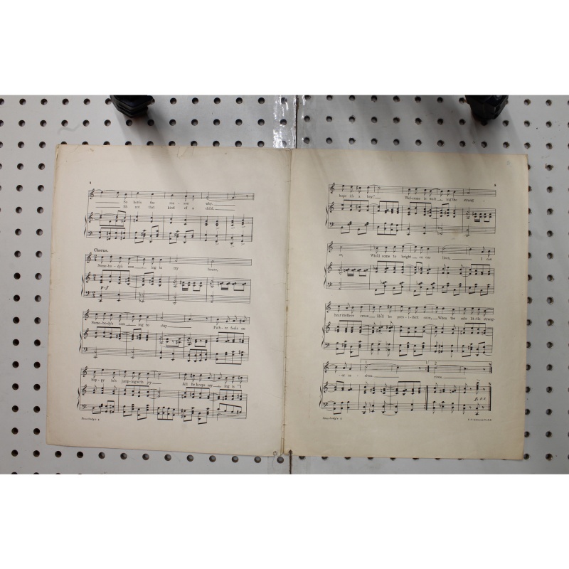 1913 - Somebodys coming to my house - Sheet Music