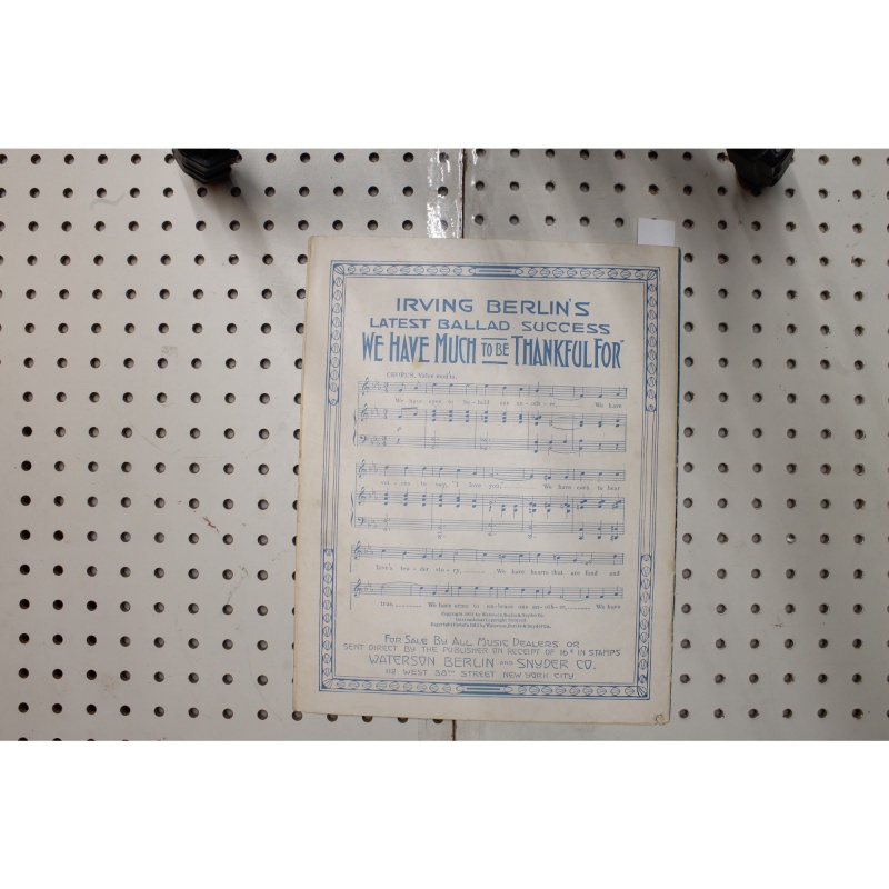 1913 - Somebodys coming to my house - Sheet Music