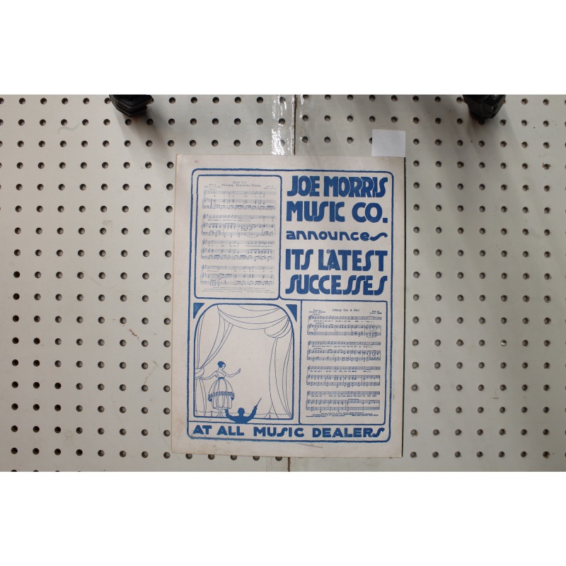 1916 - Theres a quaker down in Quakertown - Sheet Music