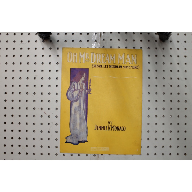 1911 - Oh Mr. dream man - Sheet Music