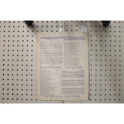 1903 - When uncle Joe plays a rag on his old banjo - Sheet Music