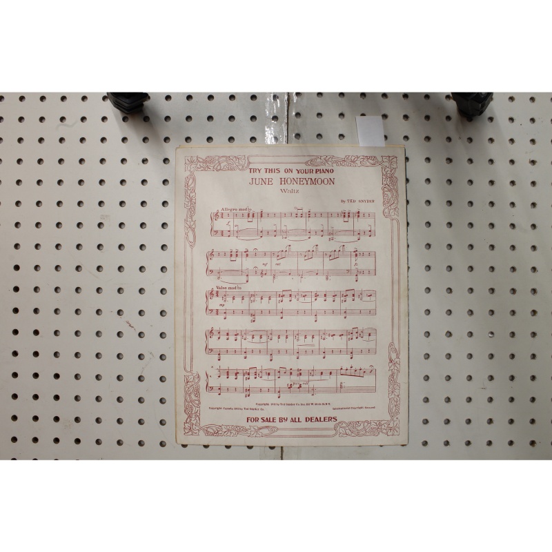 1911 - The ragtime violin - Sheet Music