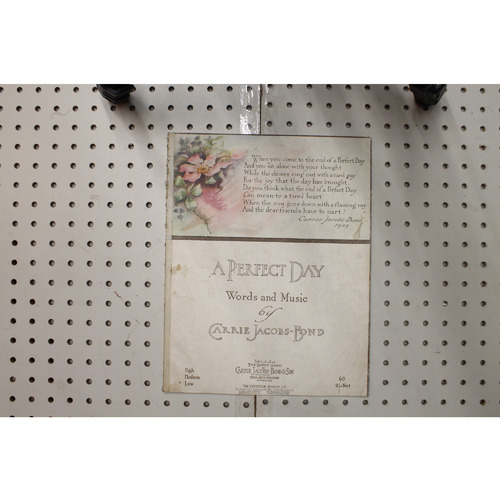 1910 - A perfect day - Sheet Music
