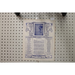 1918 - Sailing down the Chesapeake Bay - Sheet Music