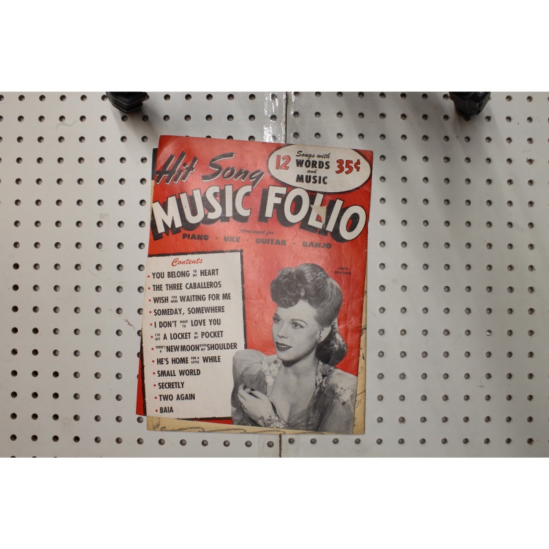 1943 - Hit song music folio - Sheet Music