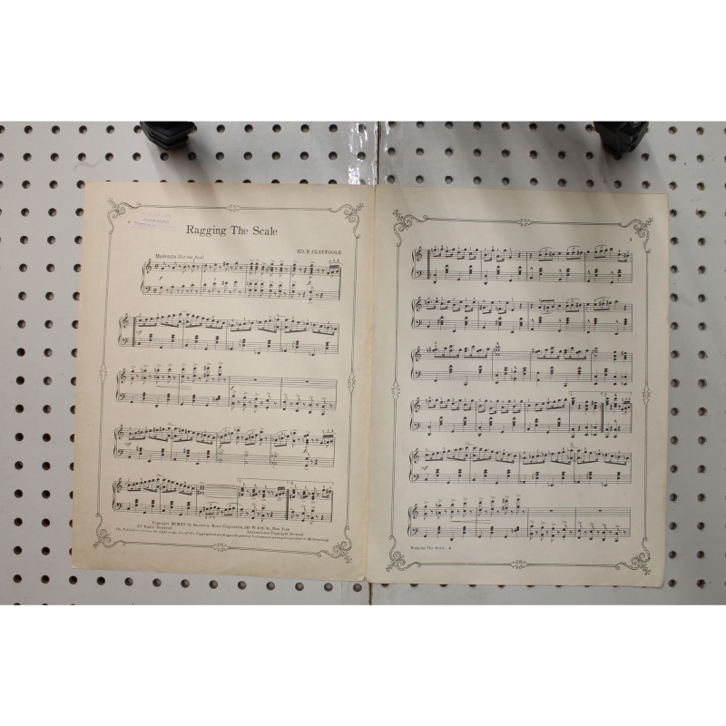 1915 - Ragging the scale - Sheet Music