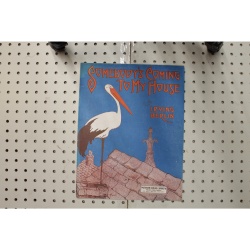 1913 - Somebodys coming to my house - Sheet Music