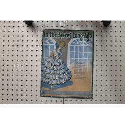 1916 - In the sweet long ago - Sheet Music