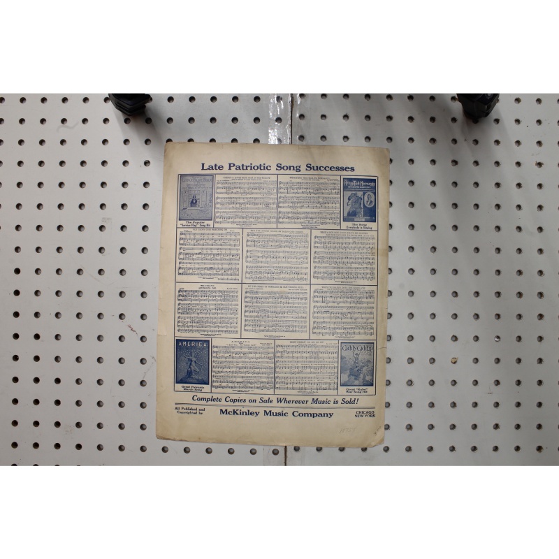 1913 - Im hitting the trail to Normandy so kiss me goodbye - Sheet Music